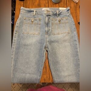 NWT Loft Kick crop jeans